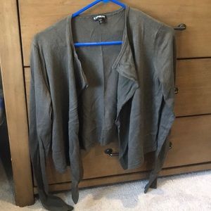 Olive Green Short Sweater